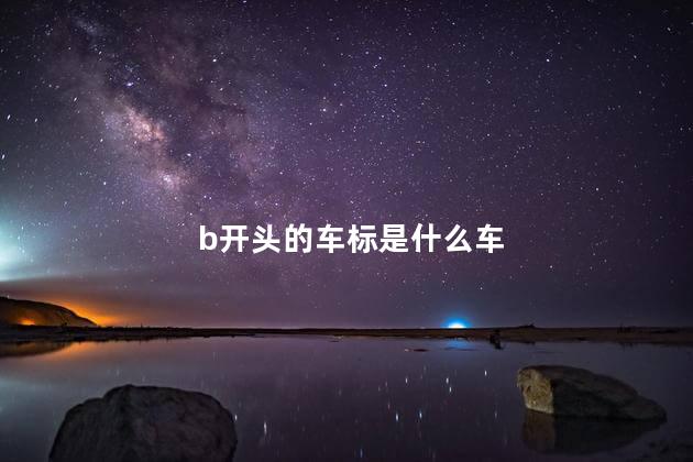 b开头的车标是什么车 宾利车标,b字母车标是什么车宾利