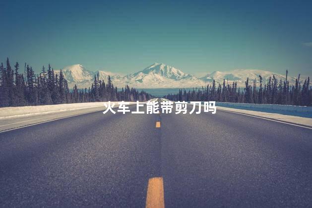 火车上能带剪刀吗 哪几种剪刀可以带上高铁