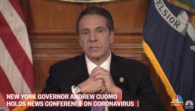纽约州长说防疫物资都来自中国！纽约州长说纽约每天死亡人数多少？