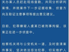 检察机关提前介入保姆闷死老人案！保姆虞某因涉嫌故意杀人罪被拘留