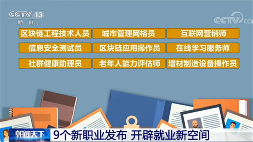 三部门联合发布9个新职业！2020新职业有哪些？找工作上哪里找靠谱？