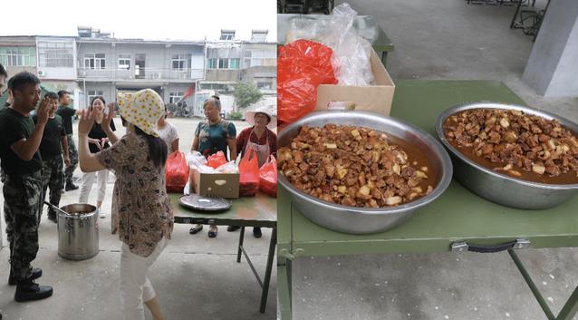 阿姨杀鸭子给抗洪战士炖肉！鸭子炖肉怎么烧好吃？