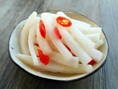 韩国酸甜白萝卜的做法