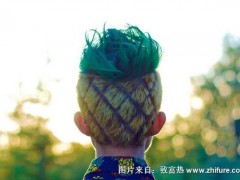 菠萝头发型图片大全