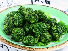 炸菠菜丸子的做法大全,炸菠菜丸子怎么做