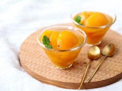 黄桃罐头的功效与作用,黄桃罐头水可以喝吗