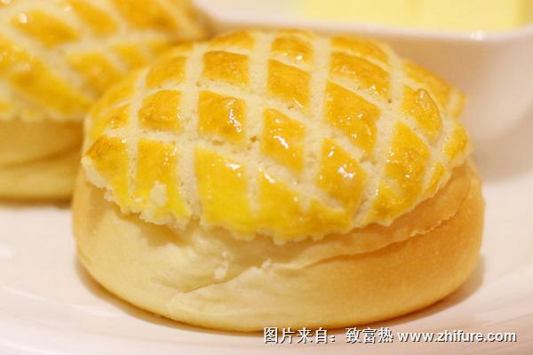 菠萝面包的制作方法