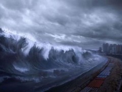 梦见海啸是什么意思,梦到海啸很高扑向自己有什么预兆