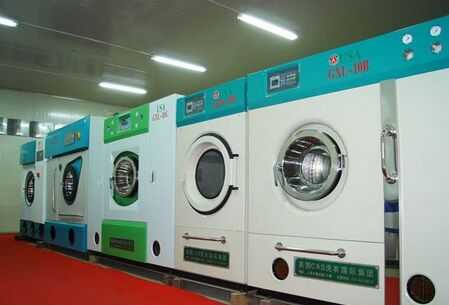 开绿色干洗店