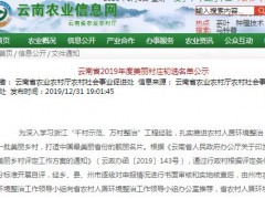 云南省2019年度美丽村庄初选名单公示,快看看有没有你们村！