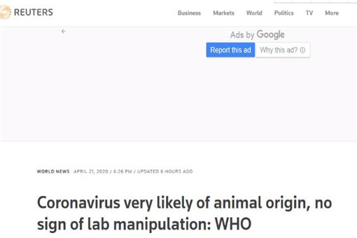 世卫辟谣新冠病毒起源自实验室！新冠病毒具体源自哪里？真相来了！