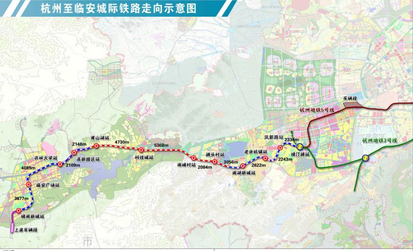杭州地铁16号线线路图