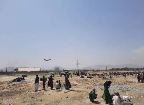 喀布尔机场被曝发生火灾 美国阿富汗基地爆炸