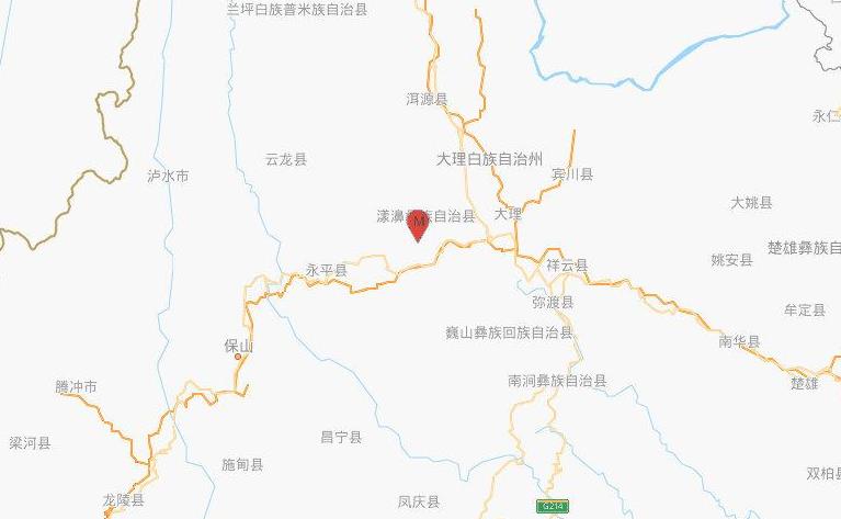 青海地震与云南地震