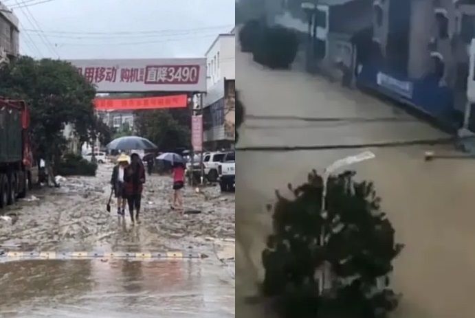 湖北柳林遭极端强降雨致21人遇难